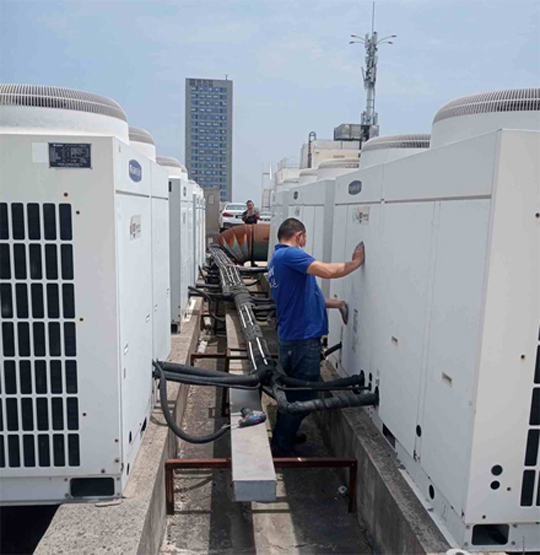 阿拉善盟中央空调制热和不制冷系统维修方法